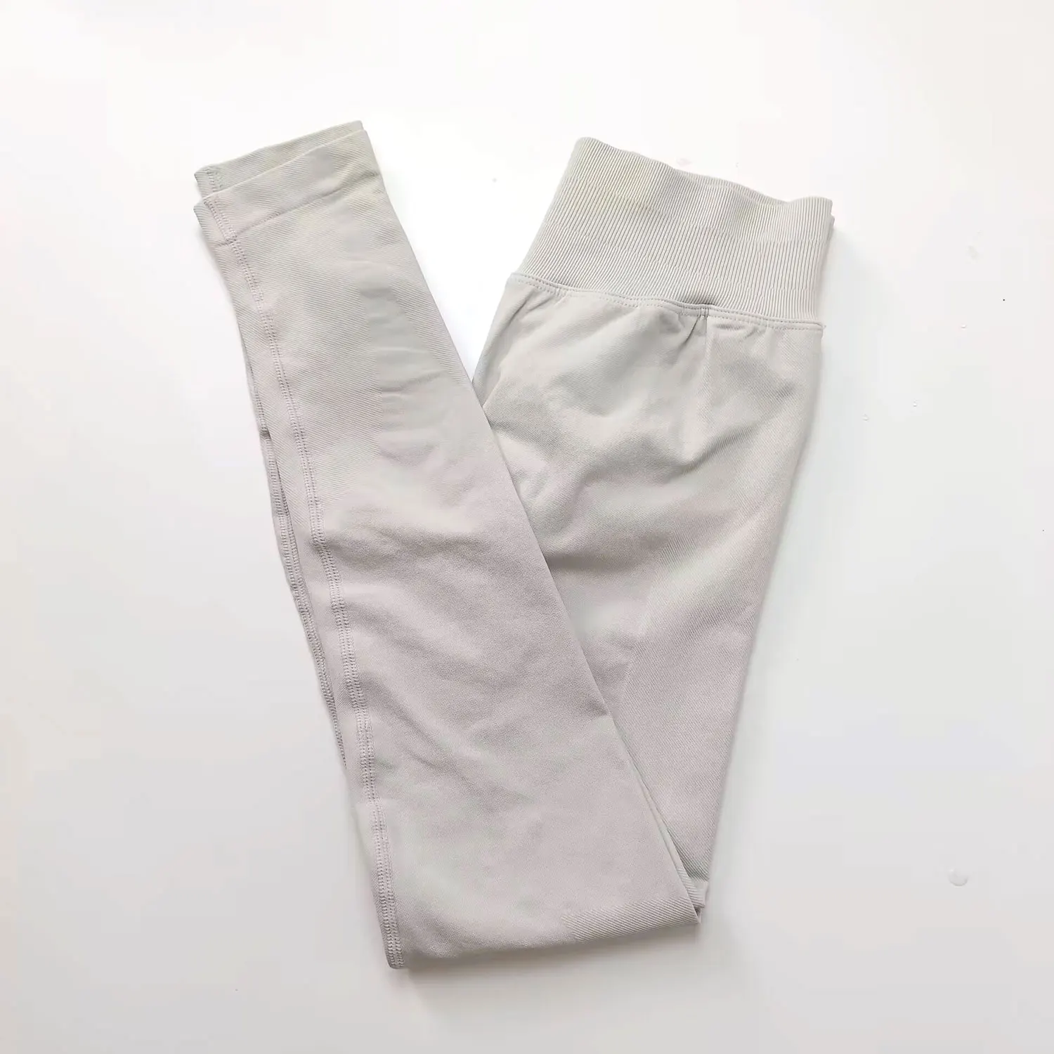 Bezszwowe legginsy sportowe Scrunch Bum damskie z prążkowaną gumką Drukarski owoc