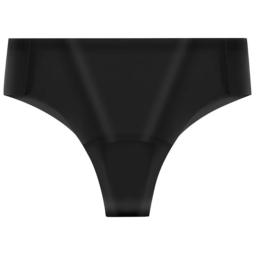 Bezszwowe stringi antycameltoe pod legginsy Złoto