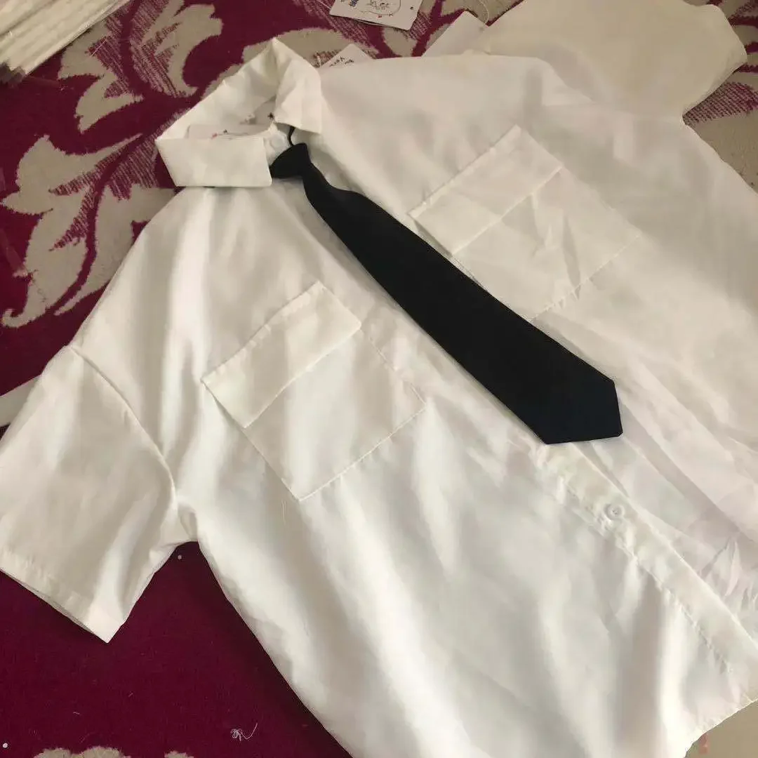 Biała koszula damska oversize casual z krótkim rękawem Beżowy