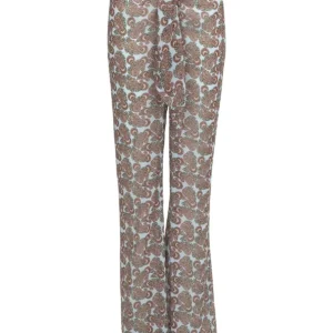 Strój kąpielowy bikini boho ze wzorem paisley Różowy