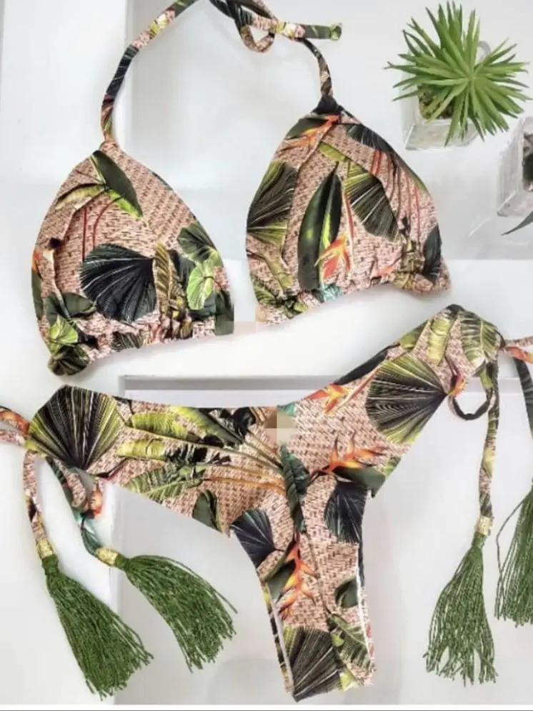 Bikini push-up z efektem unoszenia biustu Szmaragdowa zieleń