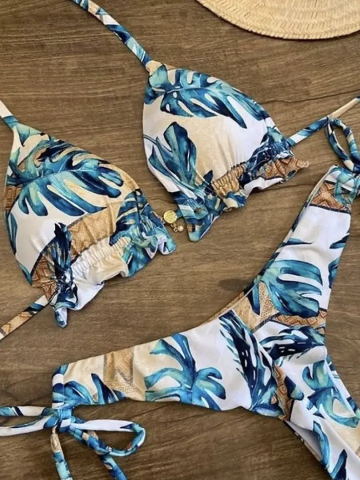 Bikini push-up z efektem unoszenia biustu Wielo