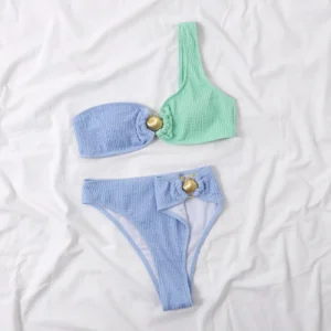 Bikini z cyrkoniami push-up luksusowy strój kąpielowy Kolba