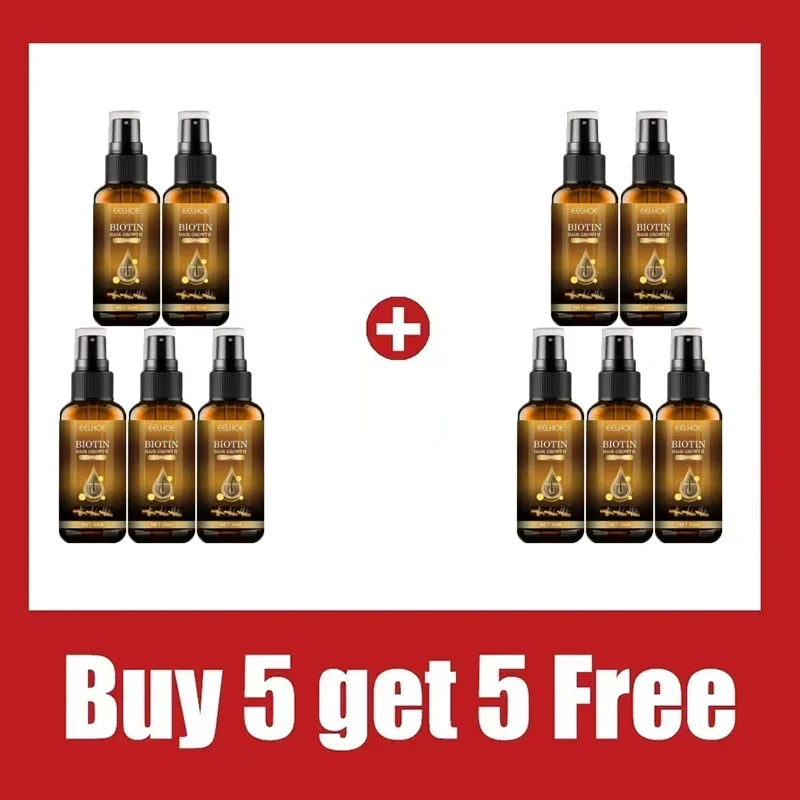 Biotynowy spray na wypadanie i porost wlosow 30 ml Jasnożółty