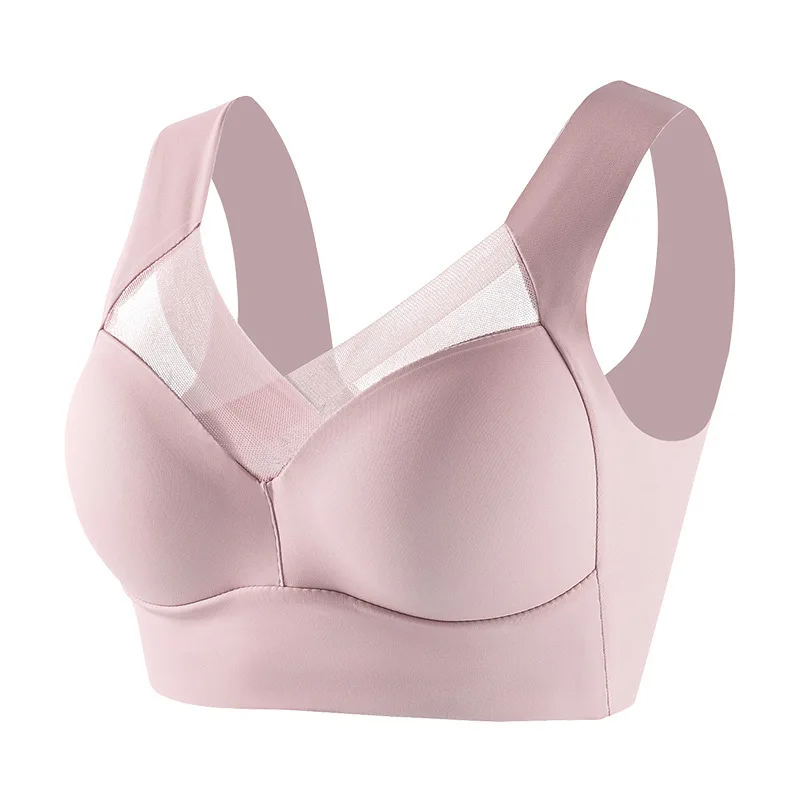 Biustonosz bralette crop top bez fiszbin - oddychający Czarny