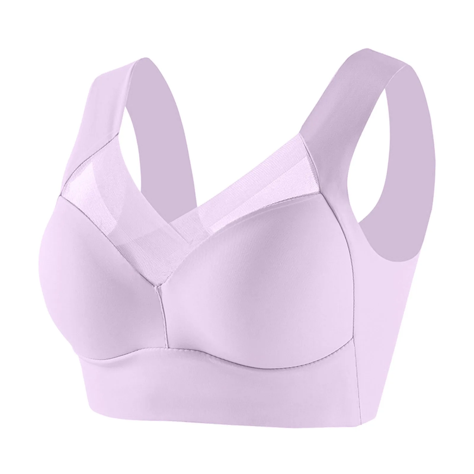Biustonosz bralette crop top bez fiszbin - oddychający Khaki