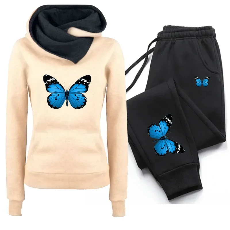 Bluza dresowa z długim rękawem na co dzień — jogging i casual Brązowy