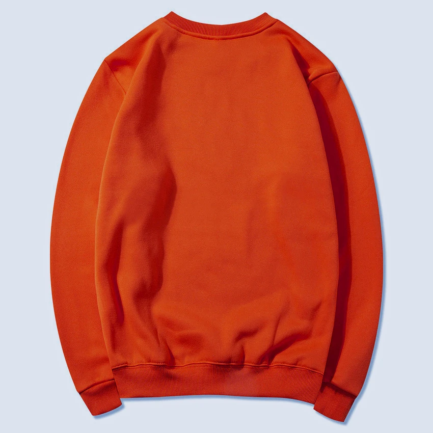 Bluza King Billion z kapturem casualowa unisex Pomarańczowy