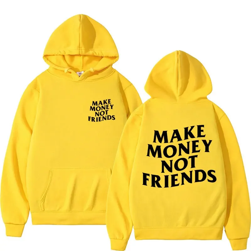 Bluza z napisem I Need Money oversize streetwear Armijna zieleń