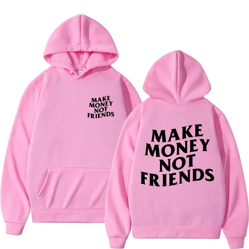 Bluza z napisem I Need Money oversize streetwear Zielony