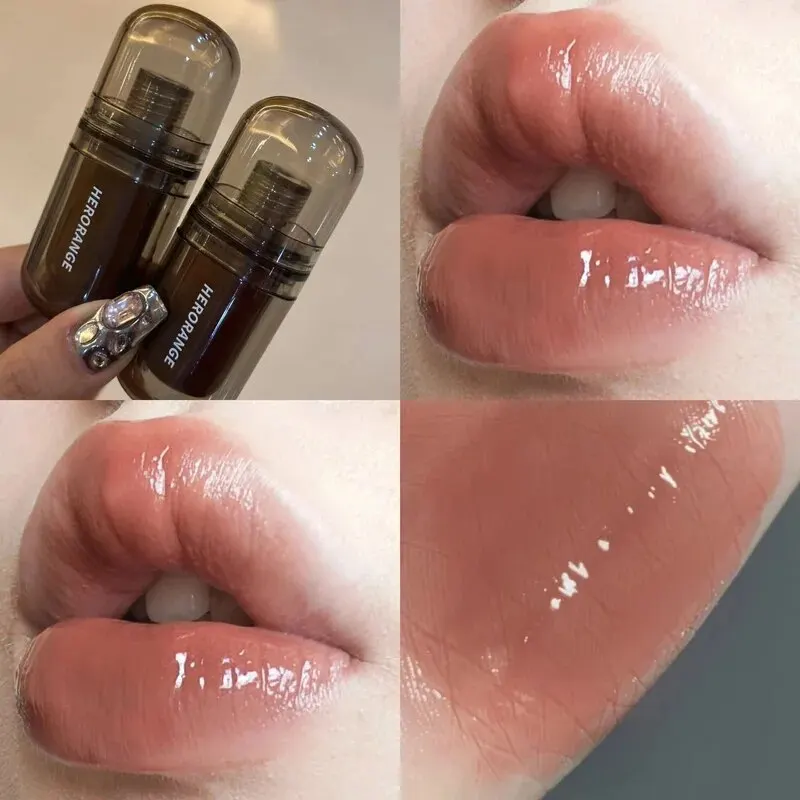 Błyszczyk do ust Ice Night Mirror — nawilżający z lustrzanym efektem Czekolada