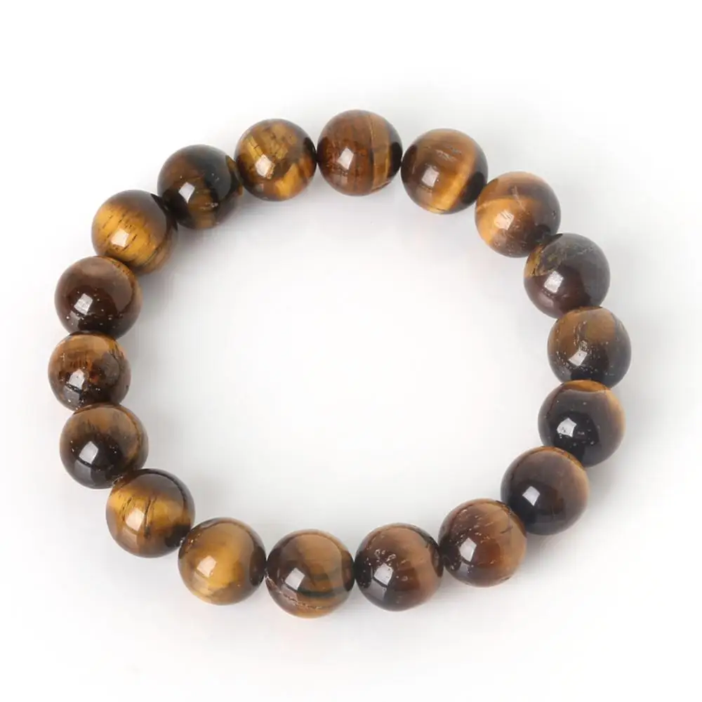 Bransoletka z ametystu, naturalne kamienie 6mm Rodowany