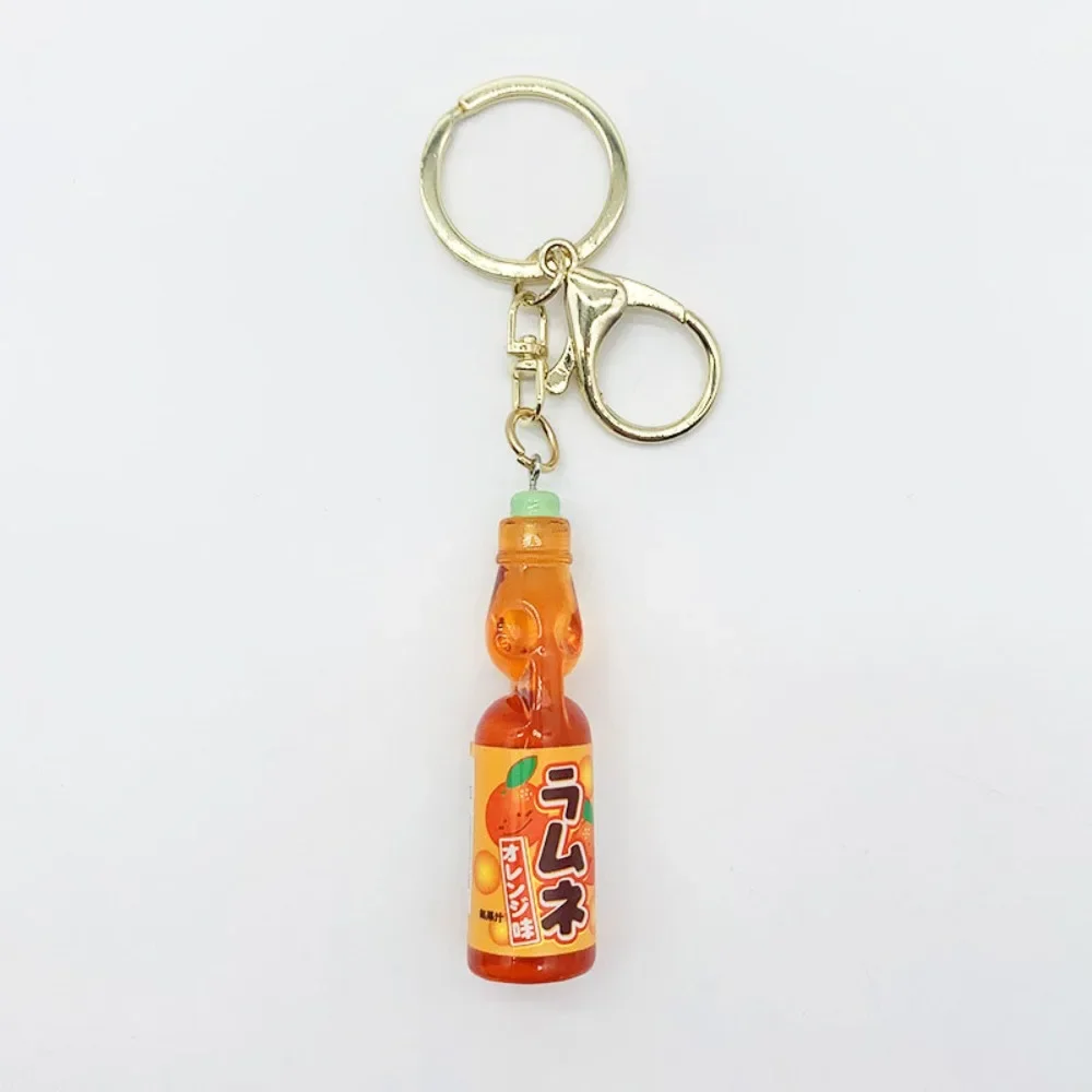Breloczek japońska sodówka Ramune — miniaturowy wisiorek do torby Zielony