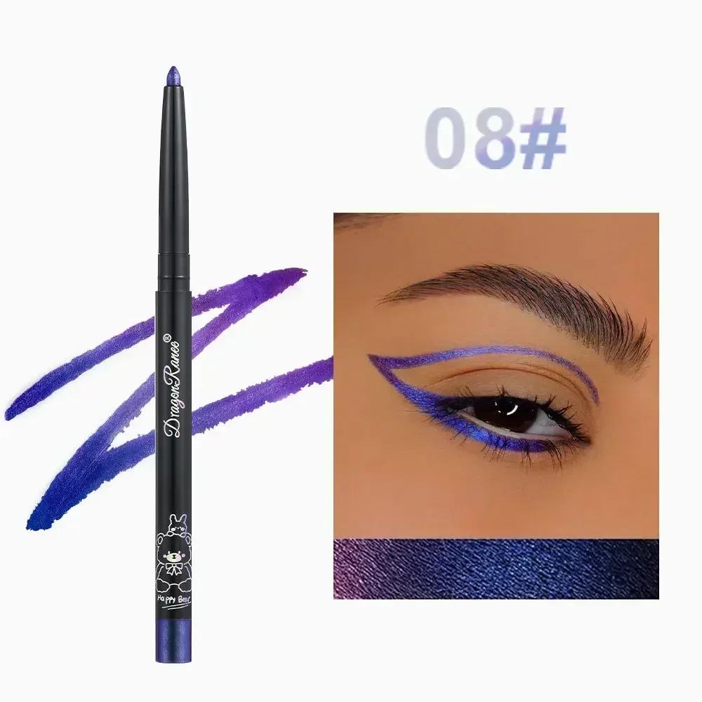 Brokatowy eyeliner Aurora z efektem multichrome — metaliczny blask Khaki