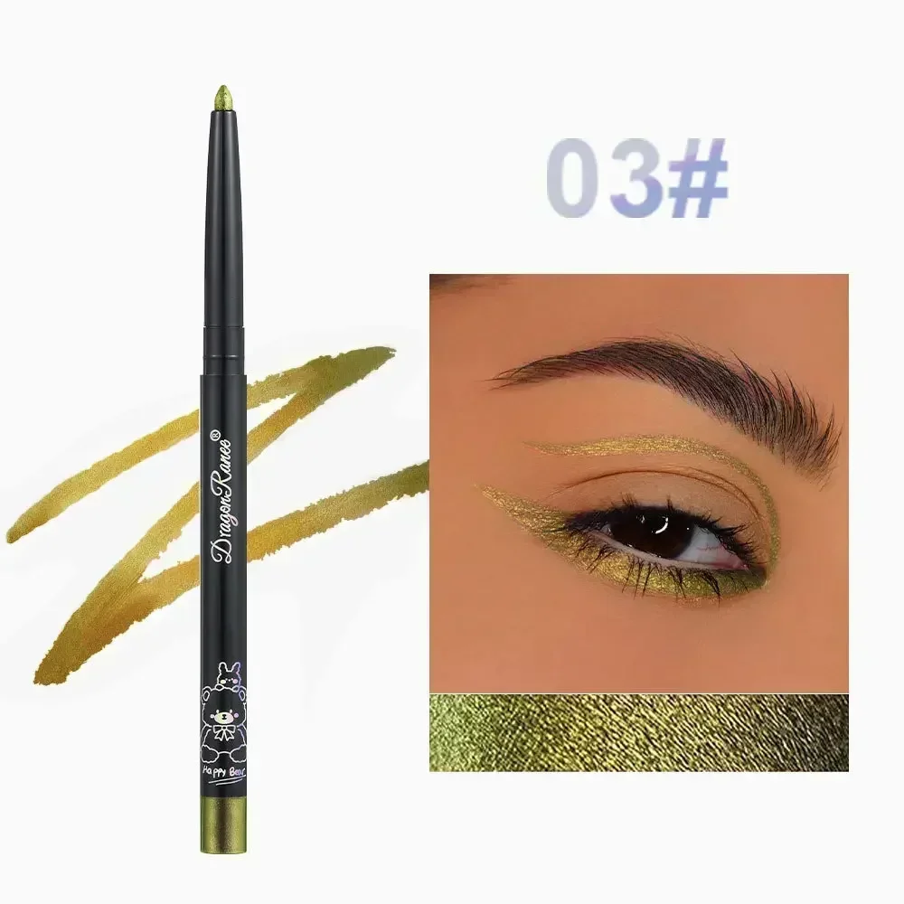 Brokatowy eyeliner Aurora z efektem multichrome — metaliczny blask Czekolada