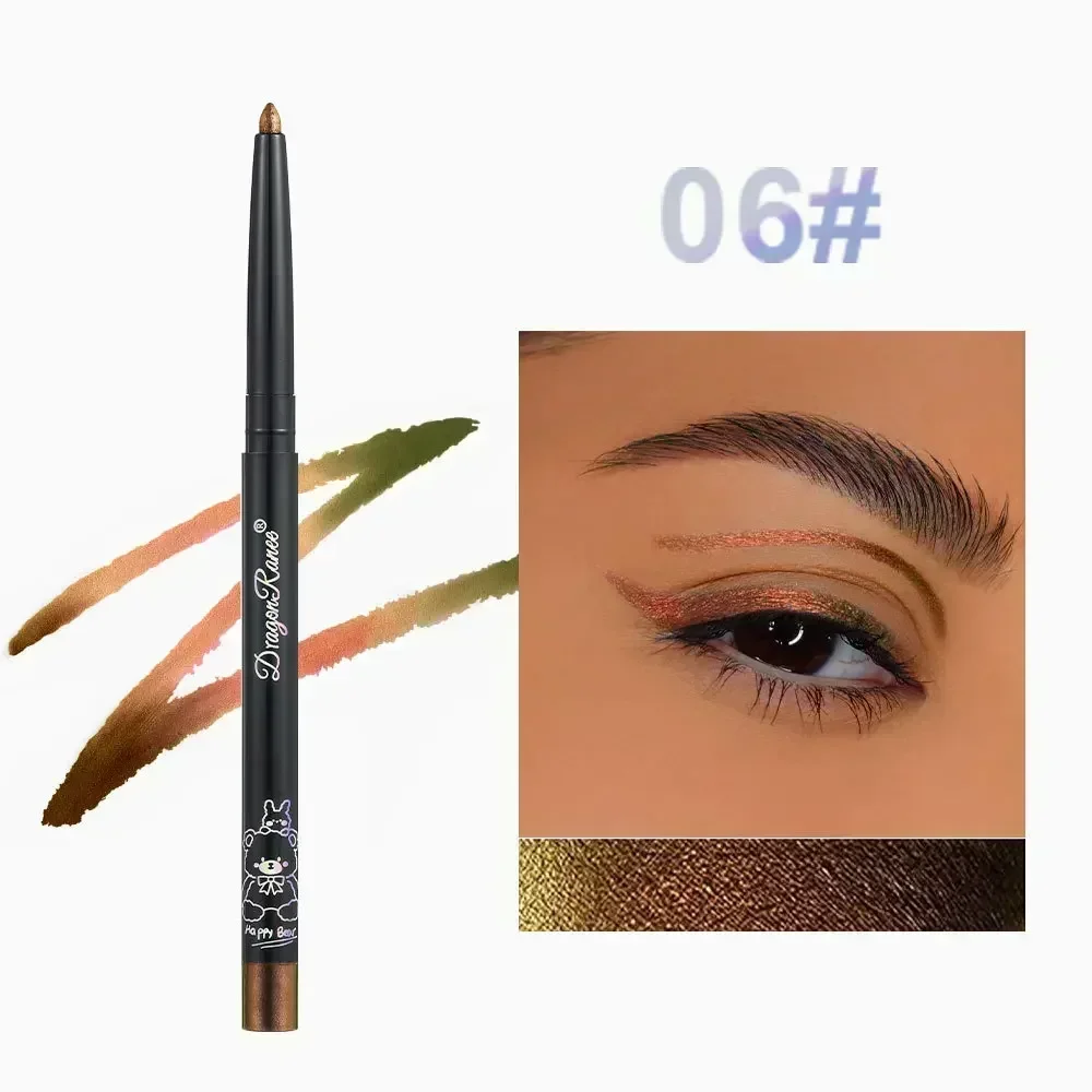 Brokatowy eyeliner Aurora z efektem multichrome — metaliczny blask Jasnozielony