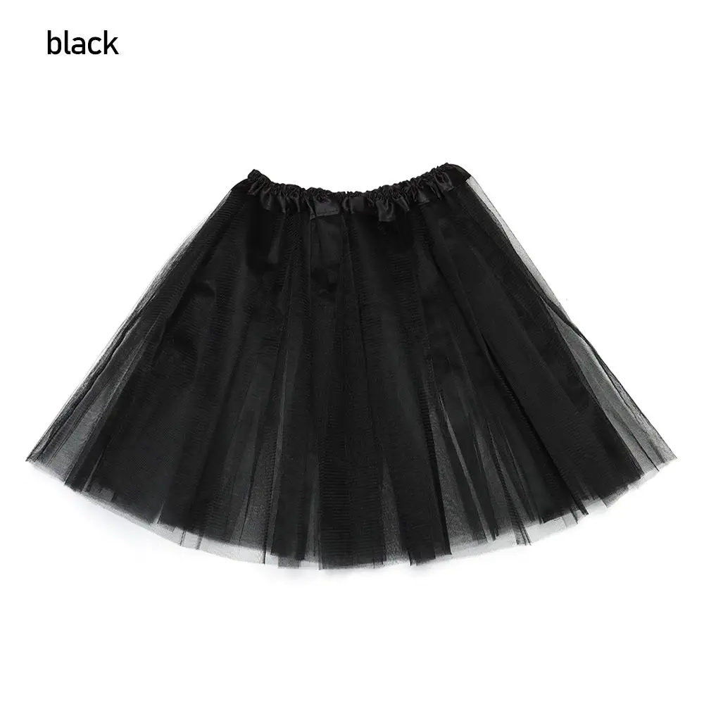 Bufiasta spódnica tutu baletowa tiulowa do tańca Lolita Beżowy
