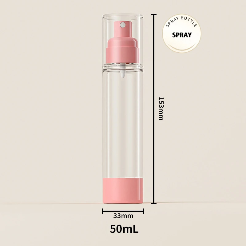Butelki podróżne próżniowe na kosmetyki Nordic 15/30/50 ml Jasny
