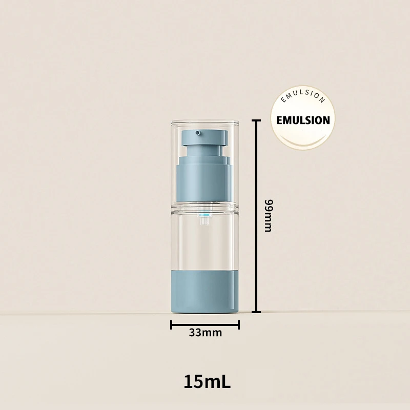 Butelki podróżne próżniowe na kosmetyki Nordic 15/30/50 ml śliwka