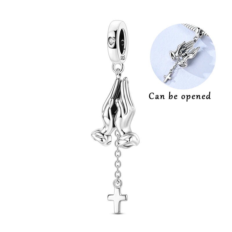 Charms zawieszki ze srebra 925 słonecznik gwiazda księżyc kot Głównik