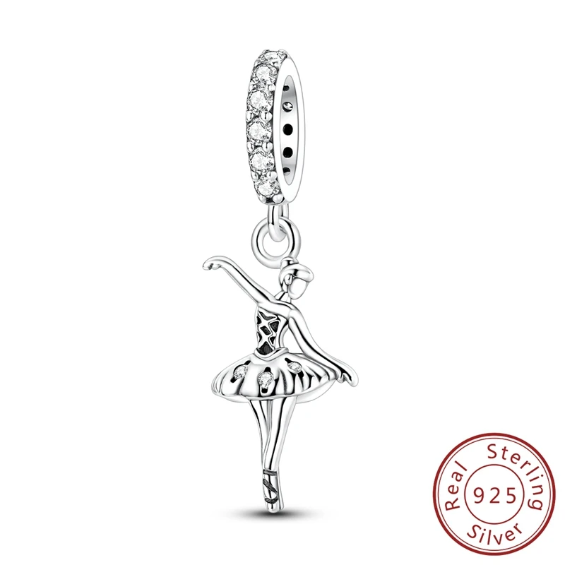 Charms zawieszki ze srebra 925 słonecznik gwiazda księżyc kot Różowy
