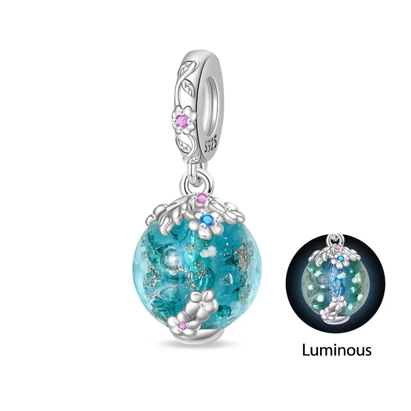 Charms do bransoletek ze srebra 925 – zawieszki wróżka, kot, sowa Morela