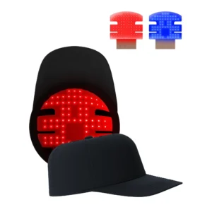 Czapka laserowa do terapii LED na wypadanie i odrost włosów Jasnoszary
