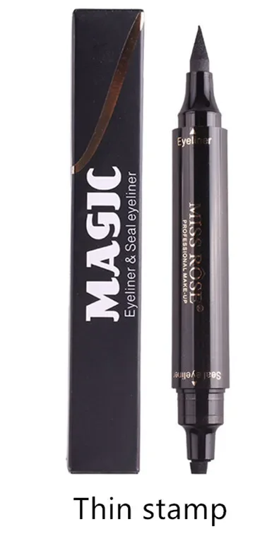 Czarny eyeliner w płynie wodoodporny długotrwały precyzyjny Armijna zieleń