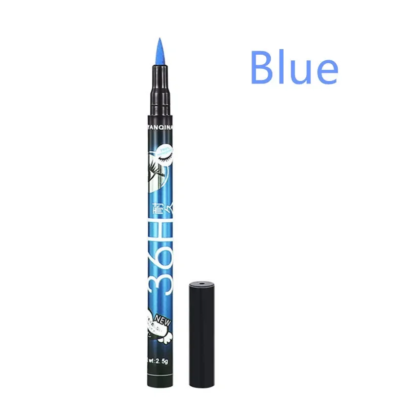 Czarny eyeliner w płynie wodoodporny długotrwały precyzyjny Ciemny szary