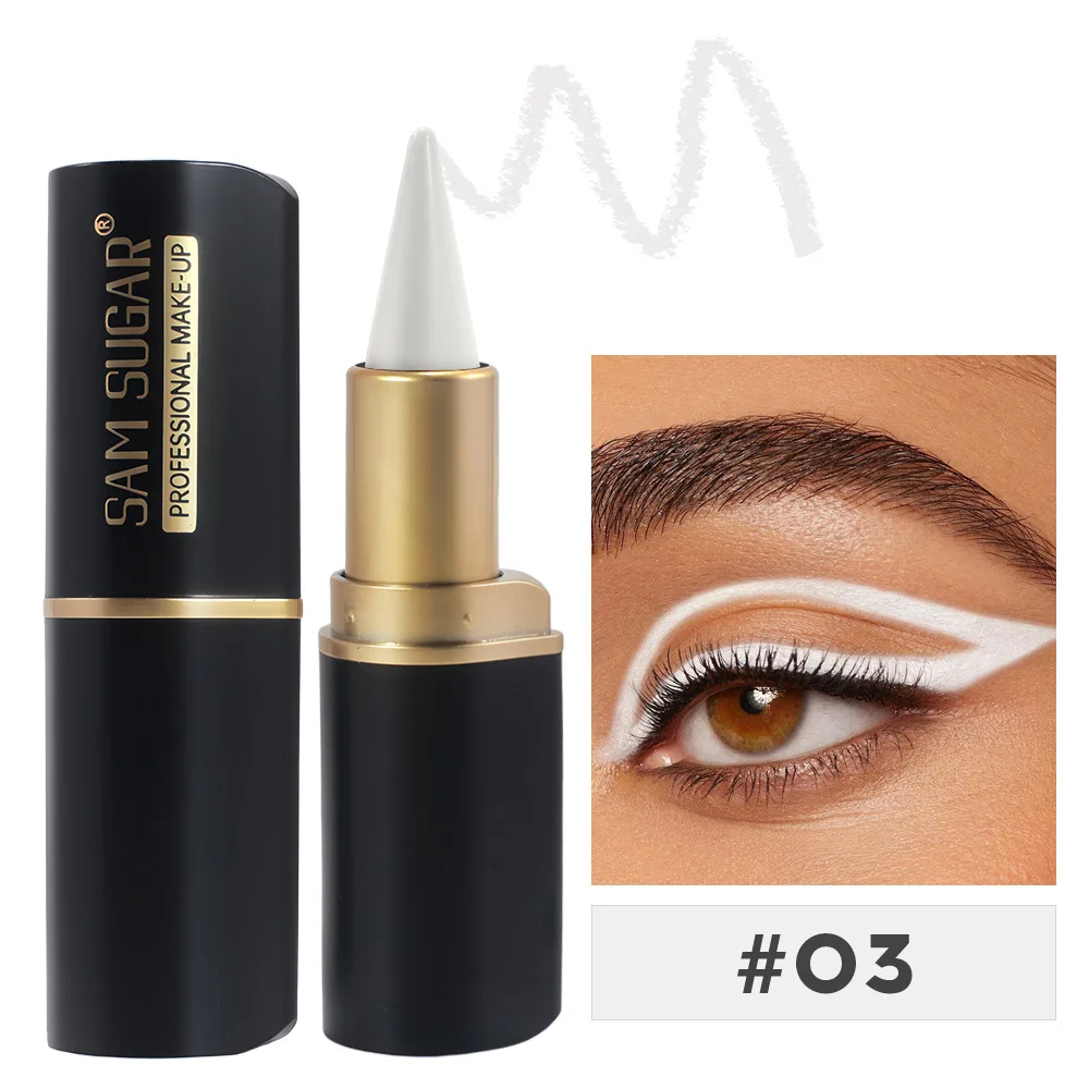 Czarny eyeliner żelowy wodoodporny 24h szybkoschnący Czekolada