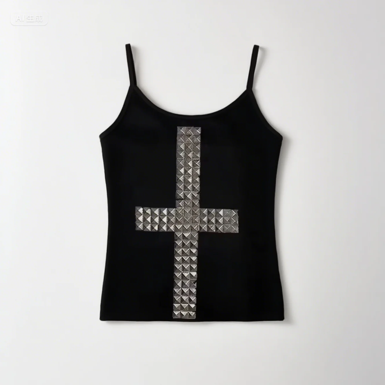Damski crop top z długim rękawem w stylu gotyckim Y2K Błękitny
