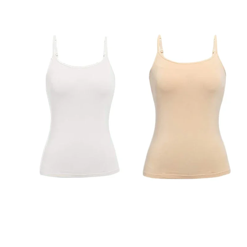 Damski top na ramiączkach bralette - zestaw 2 sztuk Czarny