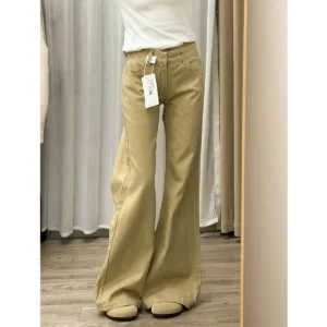 Damskie jeansy dzwony z wysokim stanem w stylu vintage Xt klsg 529