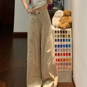 Damskie jeansy vintage z wysokim stanem w stylu lat 50. Niebieski