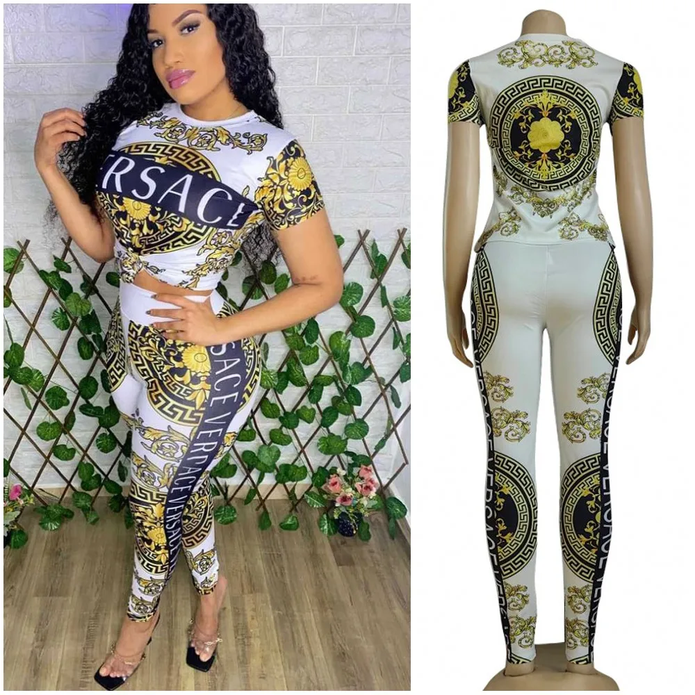 Dwuczęściowy damski komplet crop top i spodnie ołówkowe slim fit Szary