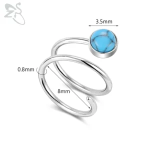 Dwuwarstwowy piercing do nosa ze stali motyl gwiazda 20G Posrebrzane