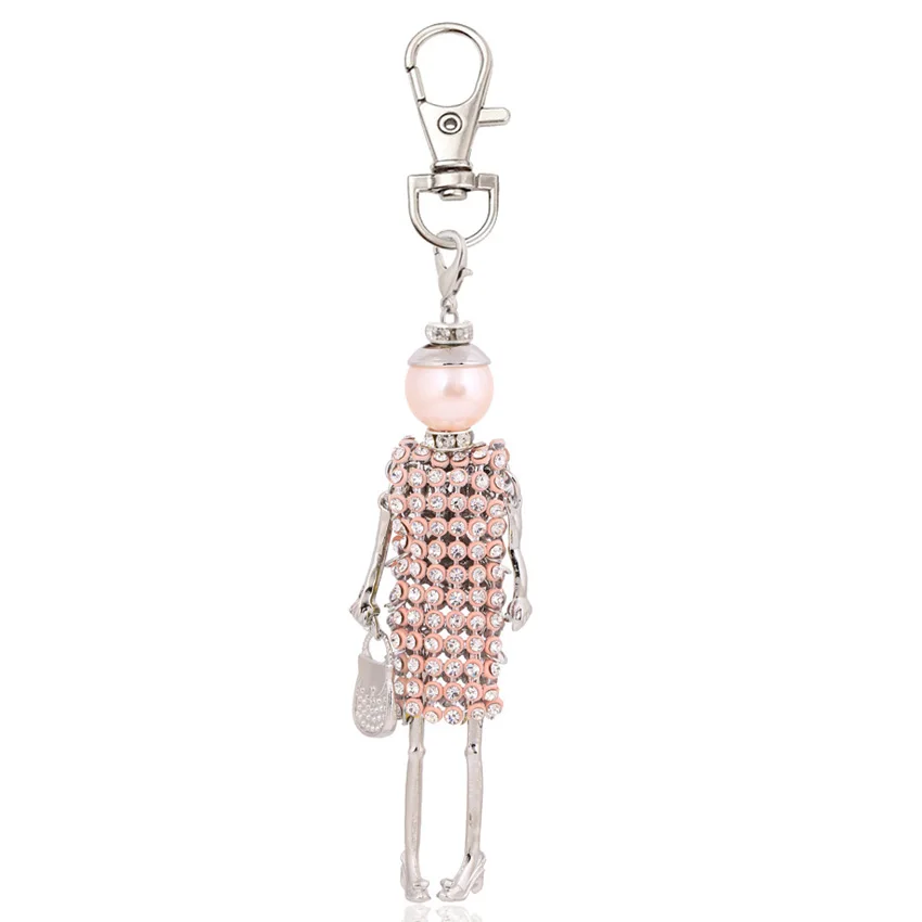 Elegancki brelok z zawieszkami charms dla kobiet Czerwony arbuz