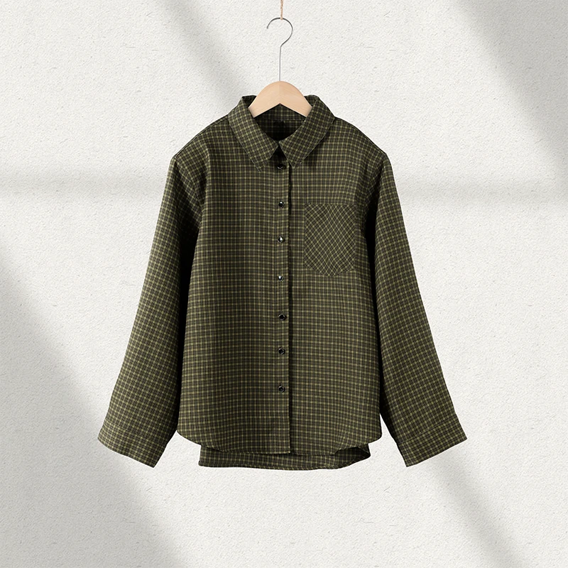 Elegancki zestaw z cekinowego żakietu i szerokich spodni Shirt