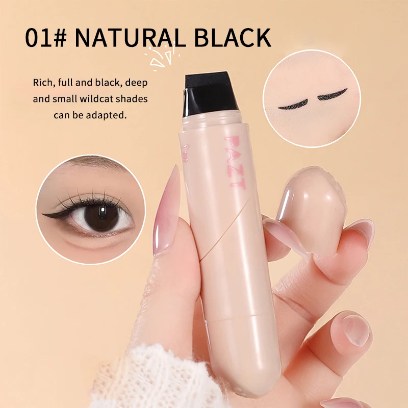 Eyeliner z aplikatorem pomocnik dla początkujących dwa kroki Armijna zieleń