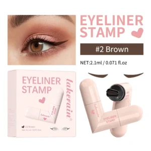 Eyeliner stempelek dla początkujących formowanie jednym przyciskiem wodoodporny Błękitny