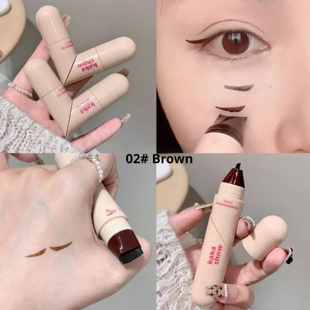 Eyeliner stemplowy z żelową formułą — skrzydełka bez wysiłku Błękitny