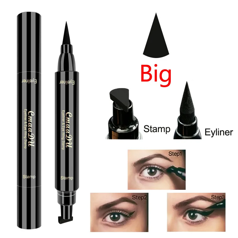 Eyeliner ze stempelkiem – wodoodporny szybkoschnący pisak Armijna zieleń