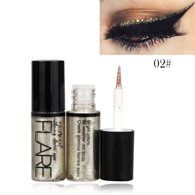 Eyeliner ze stempelkiem – wodoodporny szybkoschnący pisak Pomarańczowy