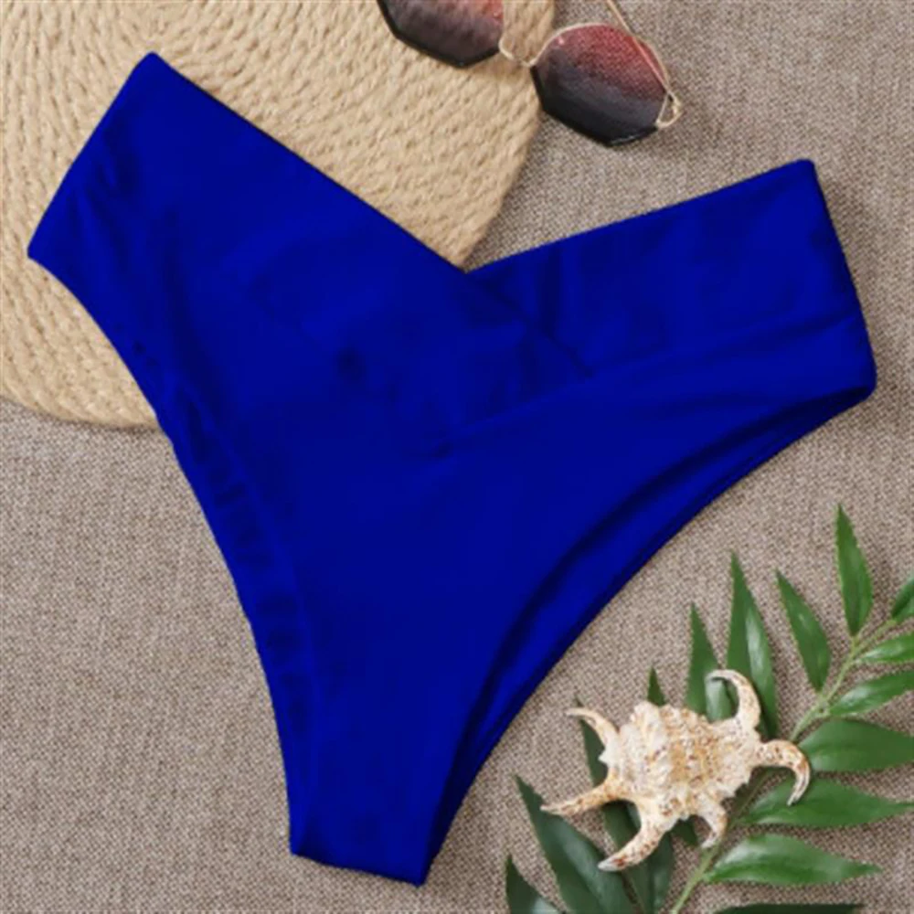 Figi bikini cheeky z wysokim stanem — brazylijskie stringi Ciemnoszary