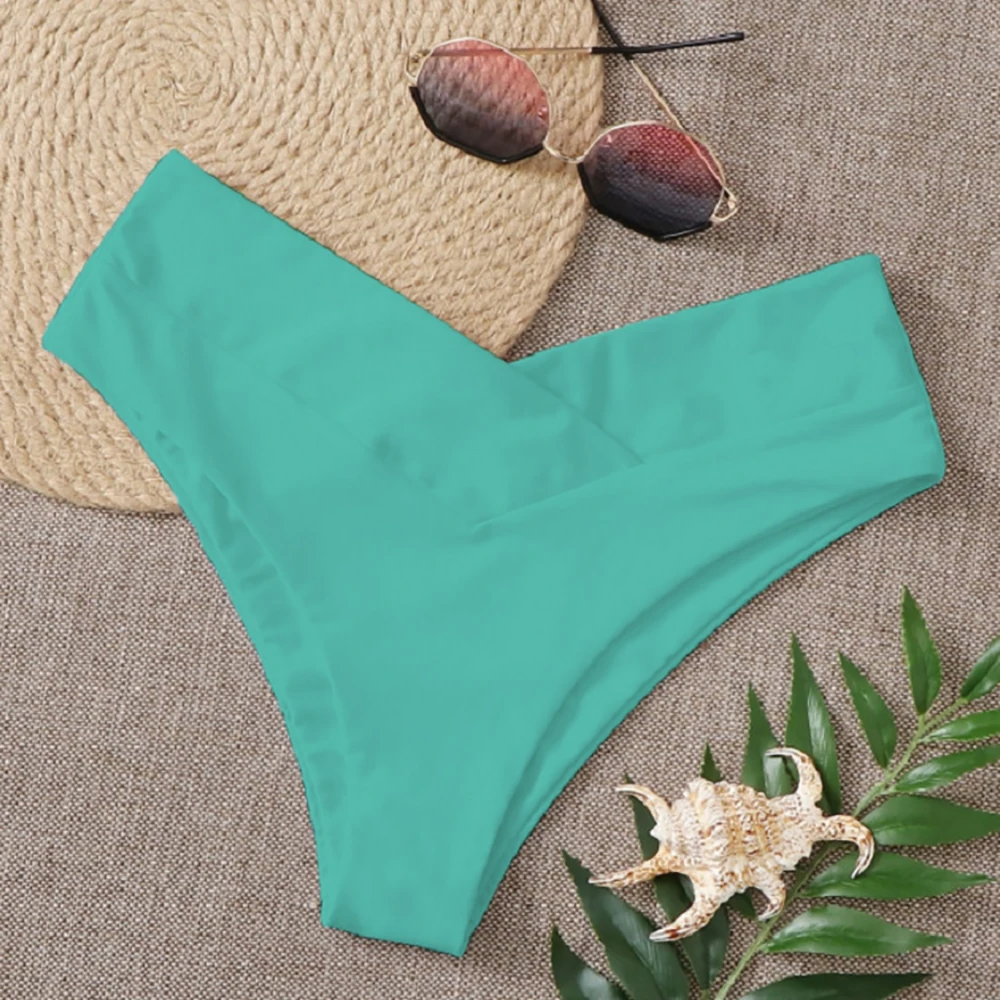 Figi bikini cheeky z wysokim stanem — brazylijskie stringi Lawenda