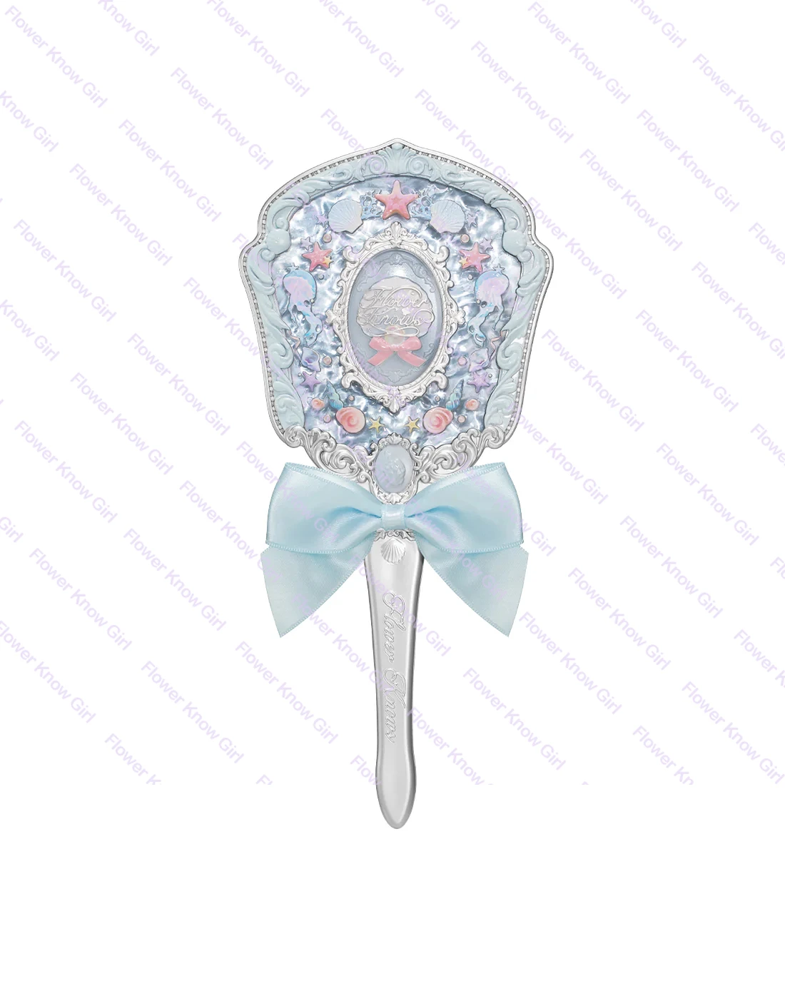 Flower Knows Strawberry Cupid lusterko ręczne vintage Niebieski