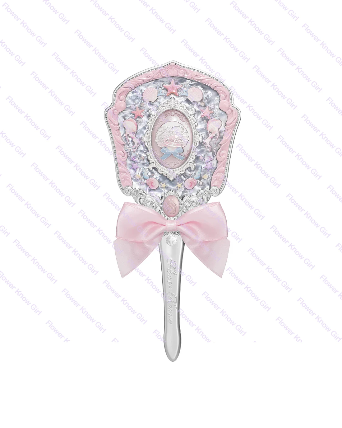 Flower Knows Strawberry Cupid lusterko ręczne vintage Szary