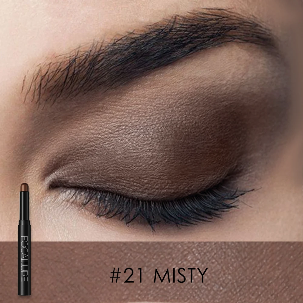 FOCALLURE 24 kredki cieni do powiek brokatowe shimmer zestaw Czerwone wino