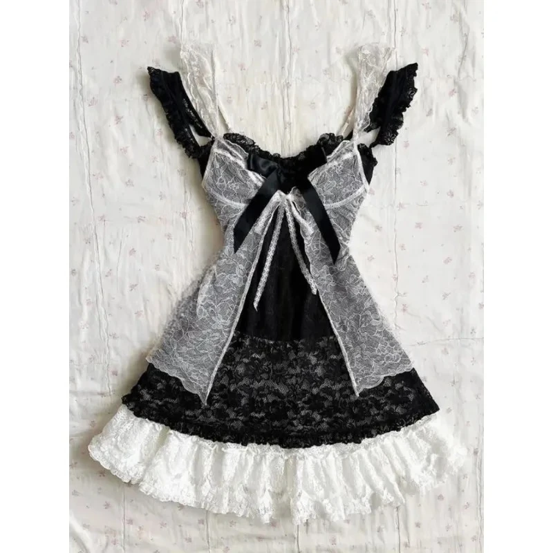 Francuska sukienka midi w stylu vintage w kratę 4433