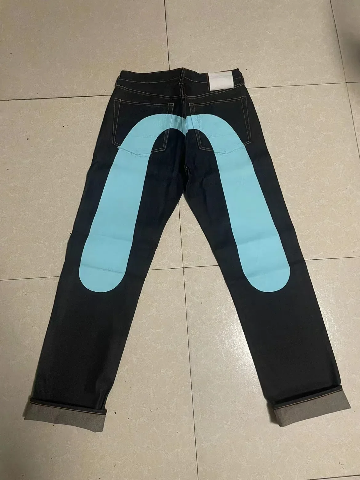 Gothic cargo jeansy punk z szerokimi nogawkami Zielony